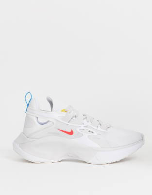 nike white signal trainers