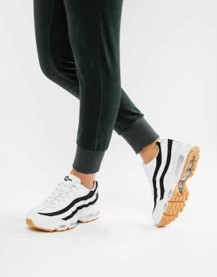 nike air max 95 trainers in all black