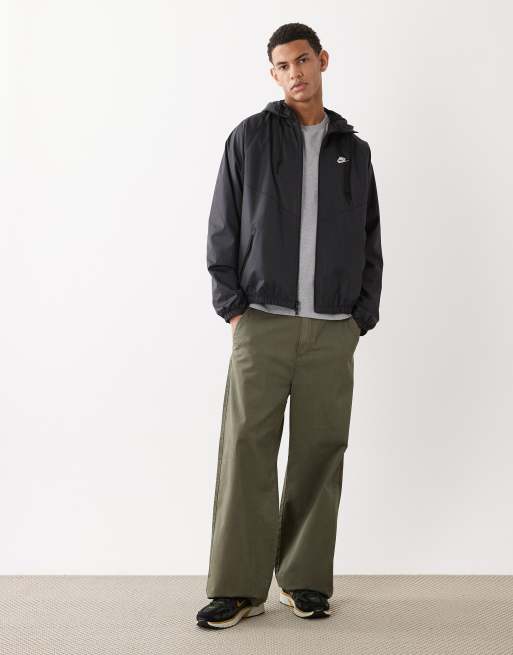 Nike – Windrunner – Czarna kurtka z kapturem, zapinana na zamek, 2 z 5