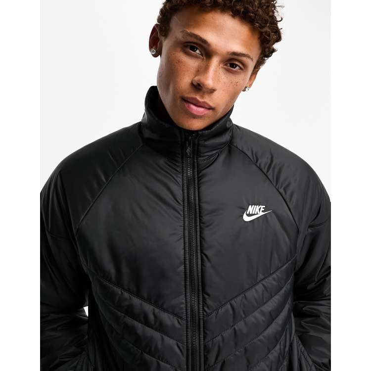 Doudoune Noire Homme Nike Wind Runner pas cher