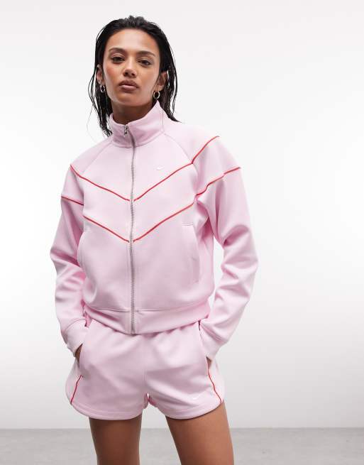 Nike - Windrunner - Geweven trainingsjack in lichtroze, 2 van 4