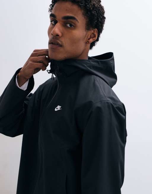 Nike Windrunner giacca impermeabile con cappuccio nera, 2 di 5