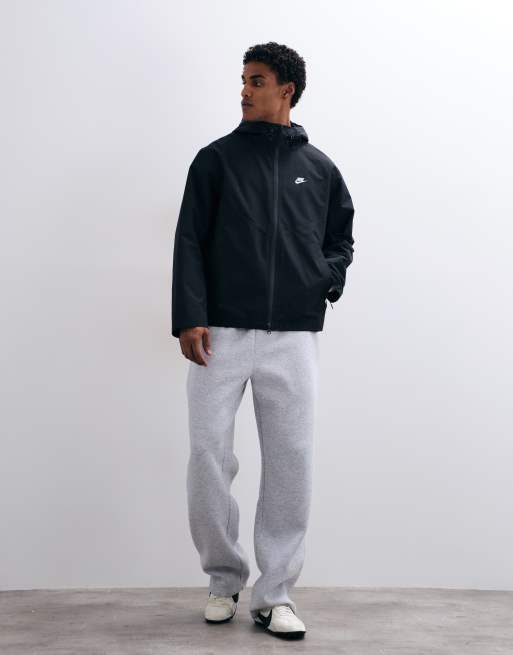Nike Windrunner giacca impermeabile con cappuccio nera, 4 di 5
