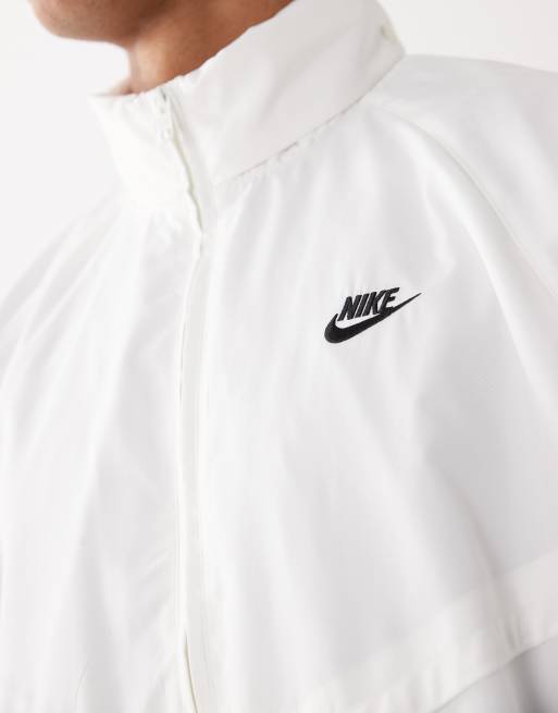 Nike - Windrunner - Giacca leggera bianca con zip corta , 3 di 5