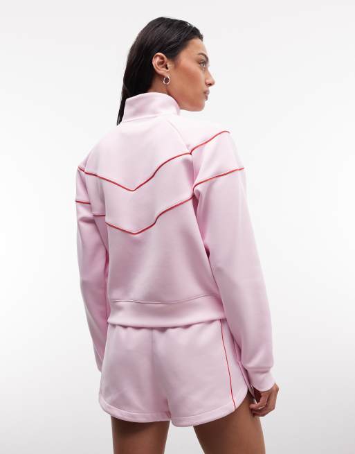 Nike - Windrunner - Giacca sportiva rosa chiaro, 4 di 4