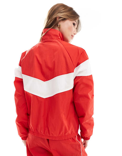 Giacca nike rossa clearance