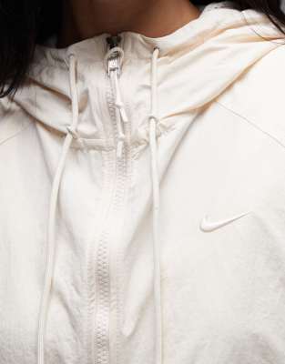 Nike Windrunner Hooded Jacket In Neutral