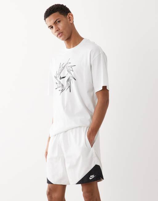 Nike - Windrunner - Hvide lette vævede shorts, 2 af 5