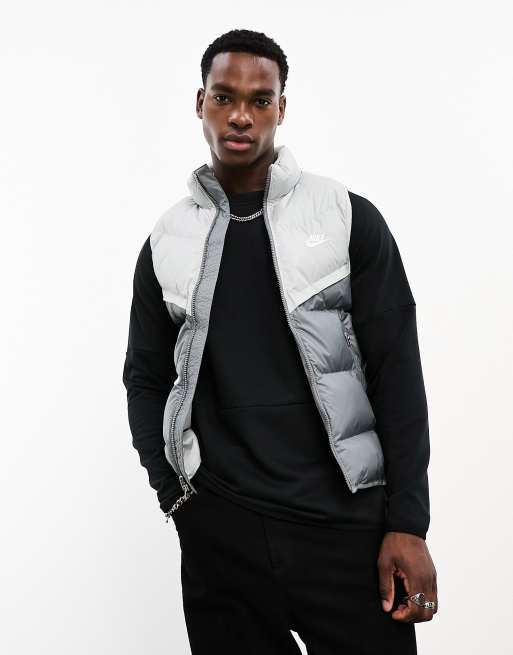 Nike Windrunner insulated gilet in grey | ASOS