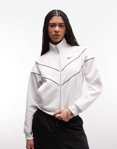 Nike windrunner jacket in white - view 1