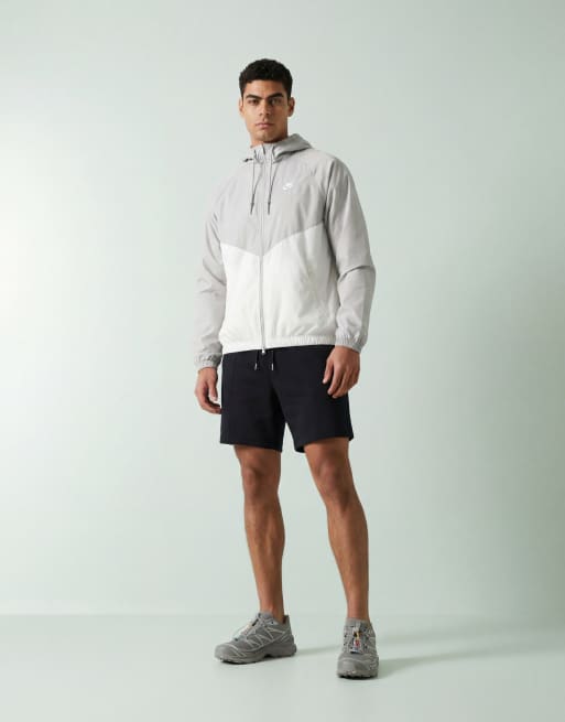 Nike – Windrunner – Kurtka dresowa w kolorze jasnoszarym i białym, 9 z 12