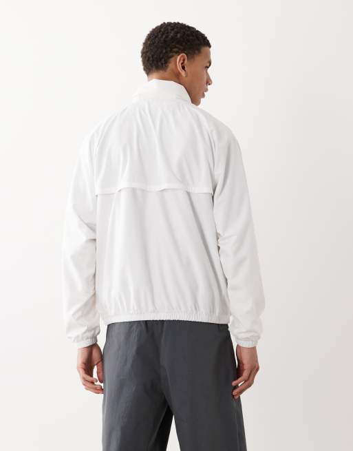 Nike - Windrunner - Lichtgewicht jack met korte rits in wit , 5 van 5