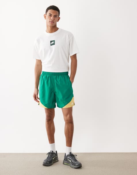 Nike Windrunner lightweight woven short in green  - view 1