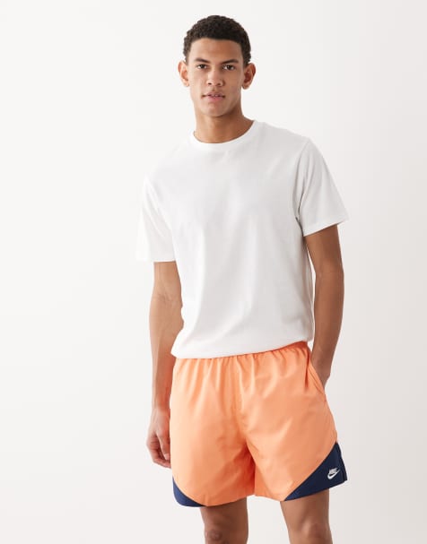 Nike Windrunner lightweight woven short in orange - view 1