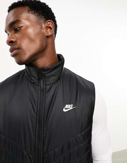 Nike - Windrunner - Mellemtung vest med polstring i sort, 2 af 4