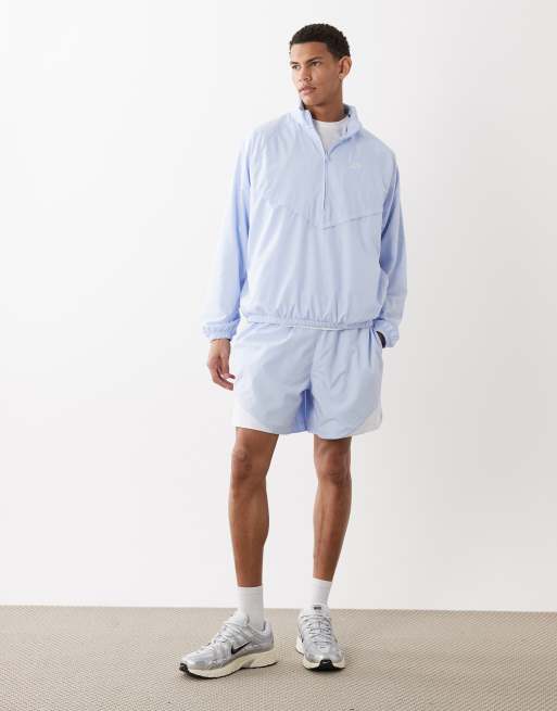 Nike – Windrunner – Niebieska lekka kurtka z zamkiem pod szyją , 2 z 5