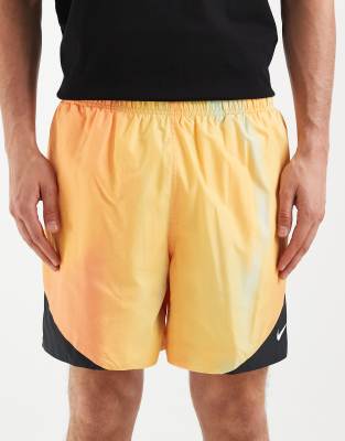 Nike Windrunner Shorts In Orange