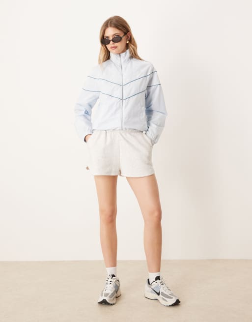 Nike windrunner track jacket in light blue , 4 of 4