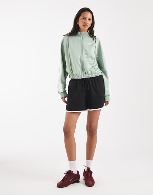 Nike Windrunner track jacket in light green , 4 of 4