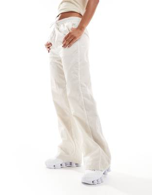 windrunner track pants in cream-Neutral