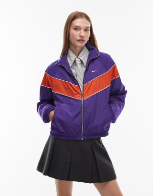 Nike - Windrunner - Veste de survêtement tissée - Violet
