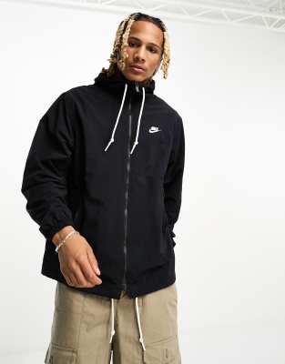 Nike Windrunner winter woven jacket in black ASOS