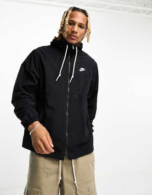 Nike Windrunner winter woven jacket in black