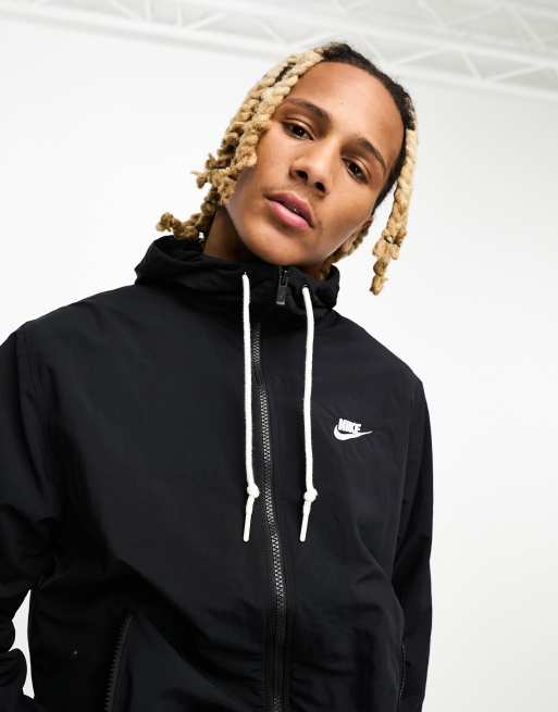 Nike Windrunner winter woven jacket in black ASOS