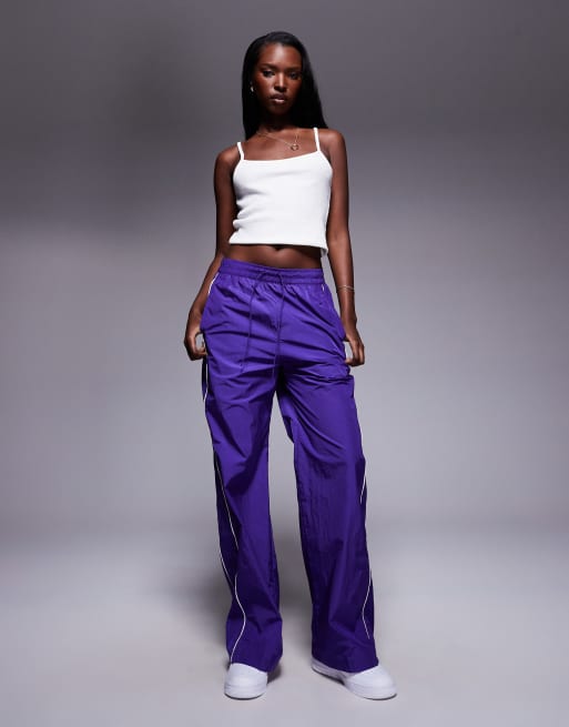 Nike Windrunner woven track pant in purple, 5 of 5