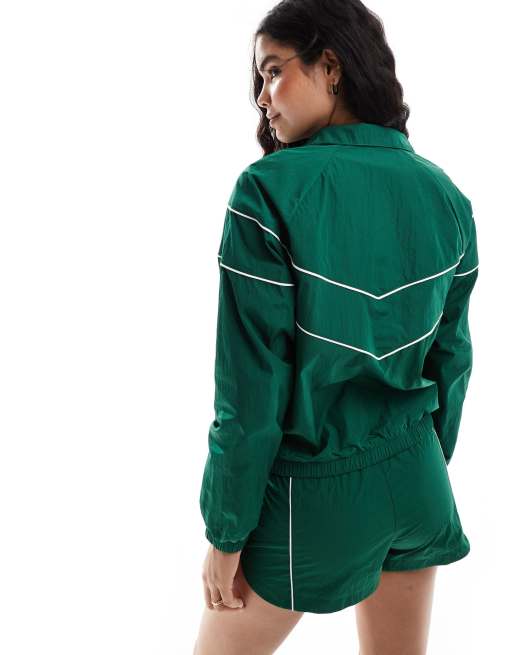 Nike – Windrunner – Zielono-biała kurtka dresowa, 3 z 4
