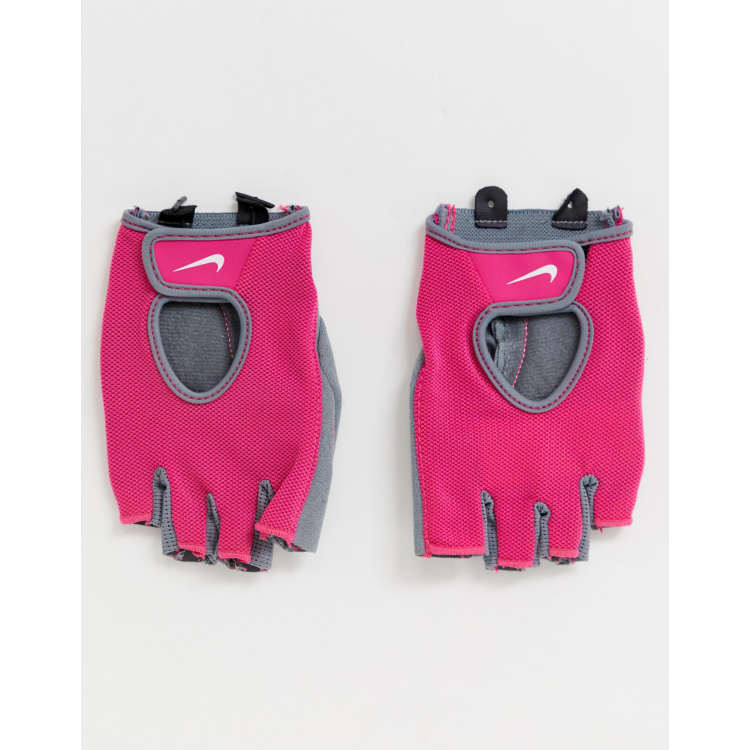 Nike Womens Fundamental Training gloves in pink ASOS