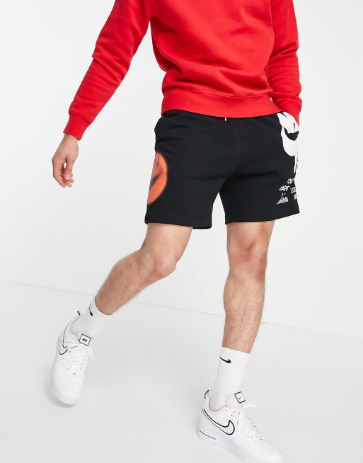 nike world tour black shorts