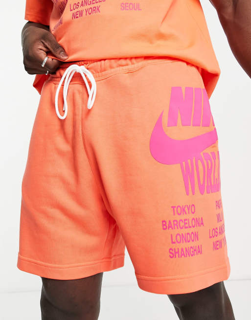 nike world tour orange