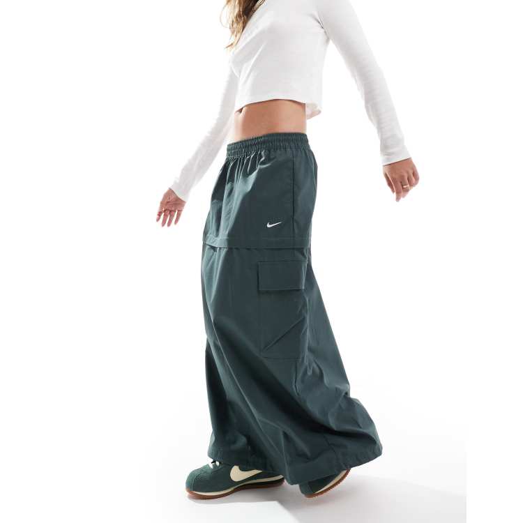 Mid length satin skirts nike hotsell