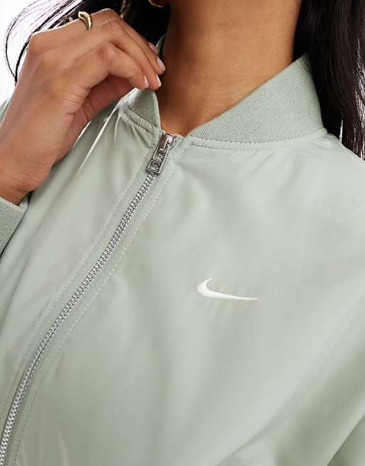 Nike Woven bomber jacket in khaki | ASOS Nike Woven bomber jacket in khaki | ASOS