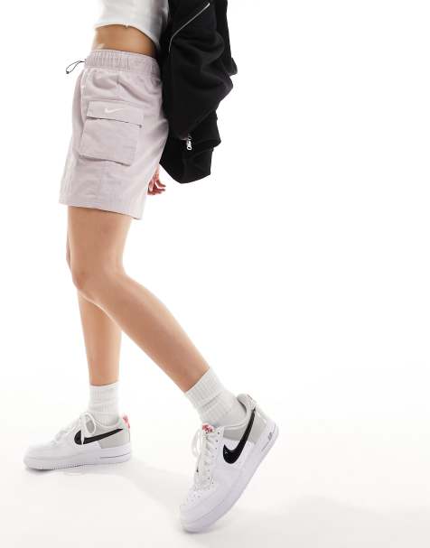 Nike woven cargo shorts in light grey  - view 1