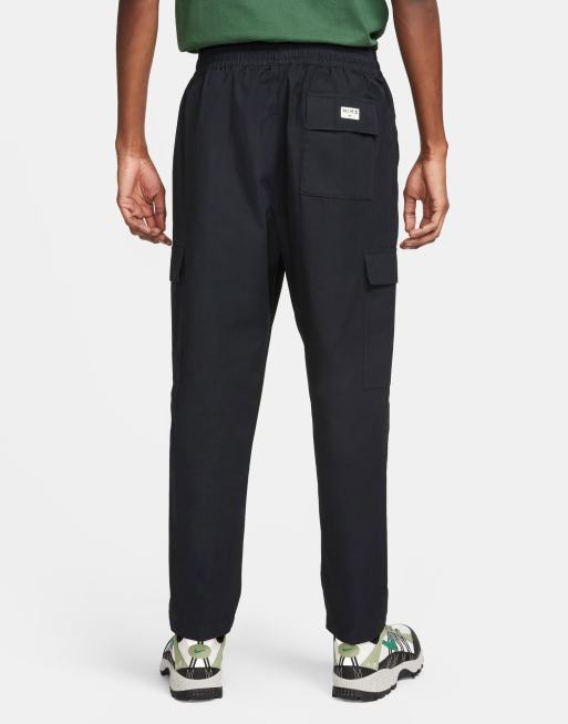 Jordan Essentials woven cargo trousers in black