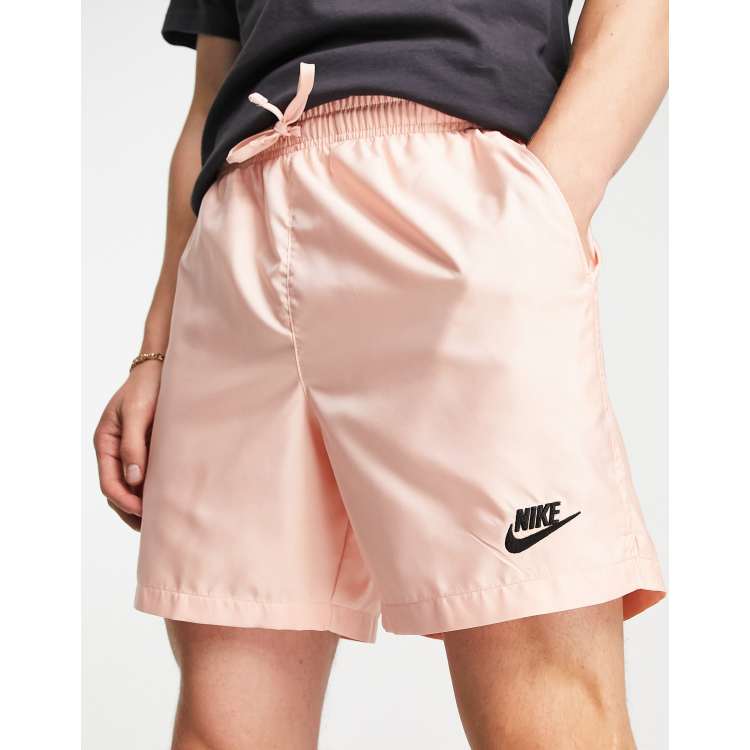 Nike air satin shorts best sale pink