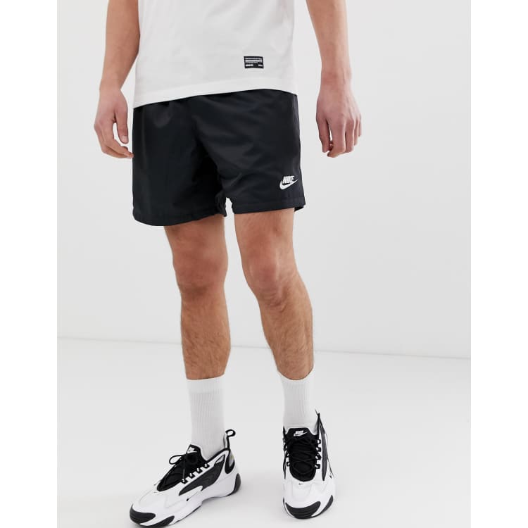 Nike Woven Logo Shorts Black ASOS