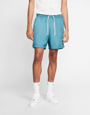 presupuesto Dirigir invernadero Nike Woven Logo Shorts In Blue-blues | ModeSens