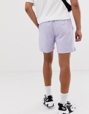 nike woven shorts lilac