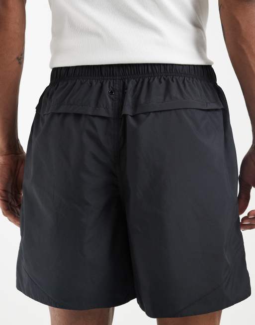Nike woven shorts in black , 5 of 5