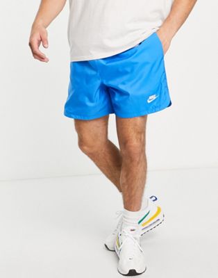 Nike woven shorts in blue - ASOS Price Checker