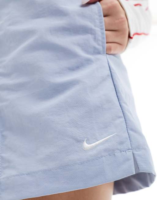 Nike Woven shorts in sky blue, 4 of 5