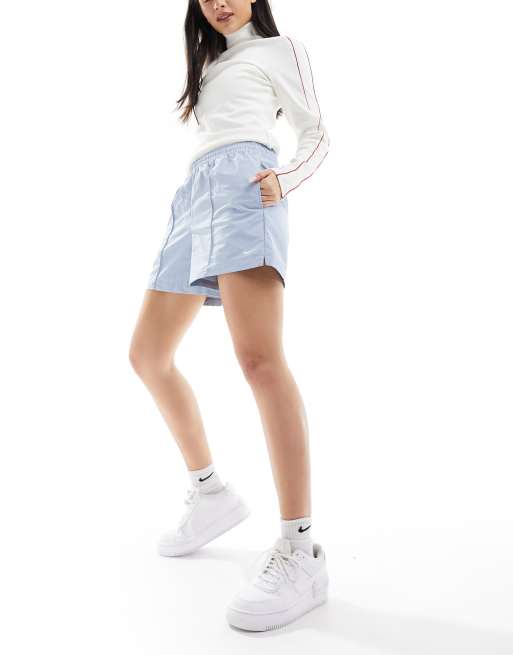 Nike Woven shorts in sky blue, 5 of 5