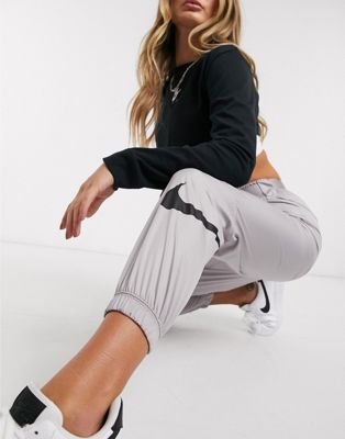 Nike Woven Swoosh grey Cargo Pants With 