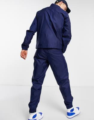 navy blue nike tracksuit