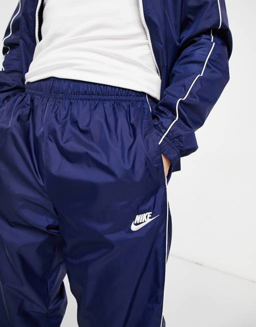 Survetement nike bleu hot sale