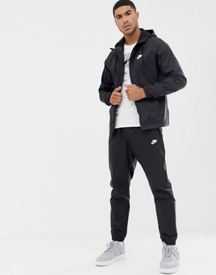 Nike Woven Tracksuit Set In Black 