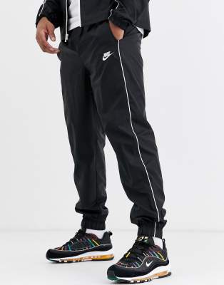 nike black tracksuit pants